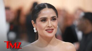Salma Hayek Inspires Fans, Shows Off Her Gray Hairs and Wrinkles on Instagram | TMZ TV