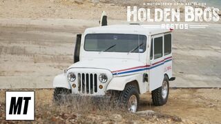 1976 Postal Jeep Becomes a Beach Cruiser! | Holden Bros. Restos | MotorTrend