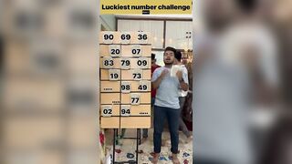Guess the number challenge #youtubeshorts #comedy #indoorgames #shorts