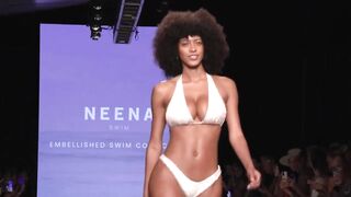 BRIANA SMITH swimwear lingerie runway catwalk model