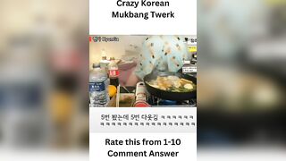 Crazy Korean Mukbang Twerk