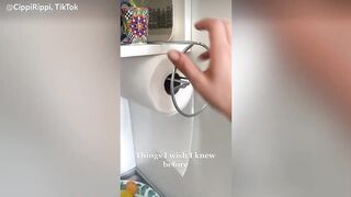 TikTok hack shows 'real' way to use kitchen roll holder