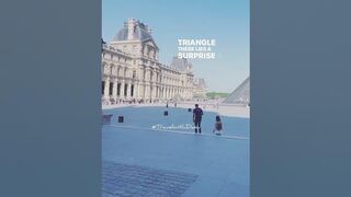 Odia goes to Louvre. #france #paris #museedulouvre #odiatoka #europe #odiavlog #minivlog #travel