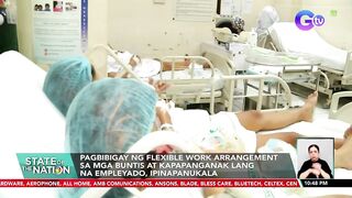 Pagbibigay ng flexible work arrangement sa mga buntis at kapapanganak lang na empleyado... | SONA