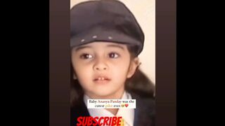 Baby Ananya pandya ????????was the cutest pilot ever/#ananyapandey/#bollywood/#viral/#celebrity/#trending