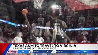 Texas A&M to travel to Charlottesville for ACC/SEC Challenge