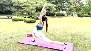 Workout Gymnastics Yoga Stretching Fitness Warm-up Full body Acrobatic Gymnastic Handstad AcroYoga