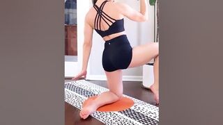 Home workout flexible yoga stretching leg split with Flexible Yoga #contortion #legs #with #shorts