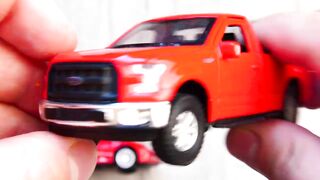 Showing Cars and Monster Truck in Hands! Mind-Blowing Miniature Models!