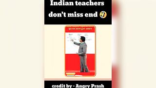 Celebrity Indian Teachers anime fan | Angry Prash #anime #animation #shorts