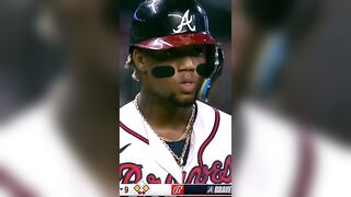 Ronald Acuña Jr. was playing mind games in order to score a run! ????????????????