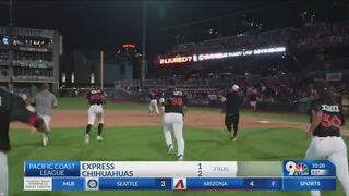 Chihuahuas walk off Express; extend win streak to five games