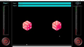 Dice Rolling Simulator MATLAB App | Roll for Victory! A Fun & Flexible Dice Game App for Two Players