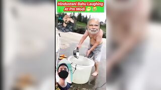 Hindustani Bahu Laughing At PmModi ???? #lcrentertainment #funny #comedy