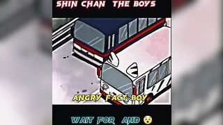 SHIN CHAN FUNNY THE BOYS SCENE ???? #anime #shinchan #shorts
