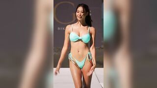 Marylyn Phan | Gi's Bikinis | New York Swim week 2023 #shorts #bikini #swimwear fashionshow