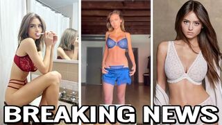 Heidi Klum daughter Leni19 flaunts her cleavage and toned frame in lingerie during fun unboxing clip