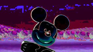 Mickey Mouse Clubhouse HORROR COMPILATION HOT DOG SONG NEON