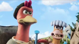 Chicken Run: Dawn of the Nugget - Official Teaser Trailer (2023) Thandiwe Newton, Zachary Levi
