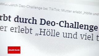 Polizei warnt vor TikTok „Deo-Challenge“ | WDR Aktuelle Stunde