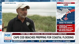 'By Tomorrow It'll Be Incredibly Dangerous': Cape Cod Prepares Beaches For Coastal Flooding From Lee