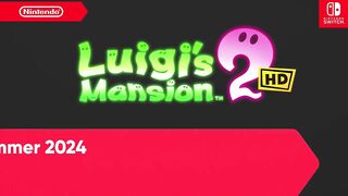 Luigi's Mansion 2 HD - Official Announcement Trailer | Nintendo Direct 2023
