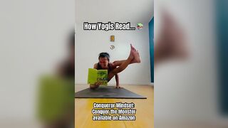 How Yogis Read (Book Two) ???? Yoga Day!