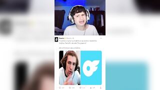 xQc is not all all interesting in doing onlyfans | fanof reacts to @Dexerto (via X)