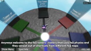 Roblox FE2 Towers - Tower Of Speedrunning