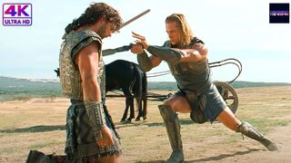 Troy Hector vs Achilles Full Final Fight, 8k Realistic film editing, Parliament Cinema Club,