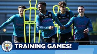 What a shot!! | Training games in the sun  ☀️ ???? | Man City Training