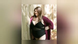 Curvy BBW Model Confidence #tryonhaul #lingerie #curvy