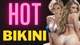 IA Art Haul Try On Lookbook 4k Lingerie Bikini Fashion Try On Haul Shein