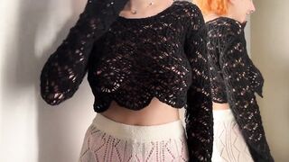 Try On Haul: See-through Clothes and Lingerie | Very revealing! | @LeilaSweetGirl
