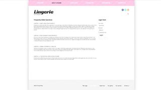 Lingerie Responsive Joomla Template - 47951
