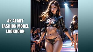 4K Ai Art - Fashion Models "Catwalk Radiant Supreme"