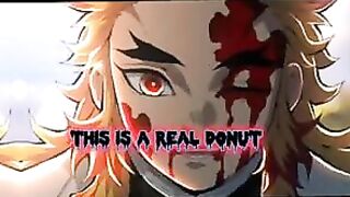 real donut edit#anime#demonslayer #demonslayer