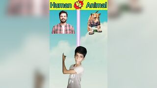 Human vs Animal#shots #viralvideo ##compilation#youtube seo