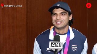 Neeraj Chopra Triumphs with Gold in Javelin Throw at Asian Games | Neeraj Chopra Asian Games 2023
