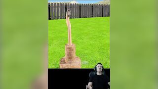 Troll Game | Squid Game Challenge Wooden Pot Collect Water vs Granny Loser #shorts