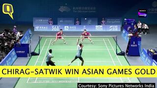 Asian Games: Satwiksairaj Rankireddy and Chirag Shetty Win Gold in Men's Doubles | The Quint