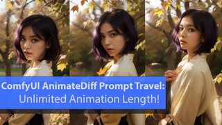 ComfyUI AnimateDiff Prompt Travel: Getting Started.