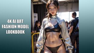 4K Ai Art - Fashion Models "Catwalk Radiant Supreme II"