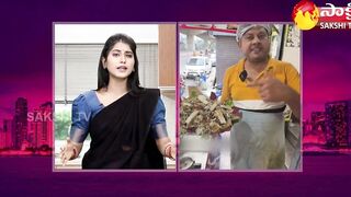 Garam Ravali Hillarious Comedy on Omelet Challenge | Garam Garam Varthalu @SakshiTV