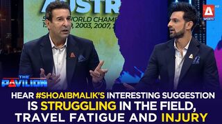 Hear #ShoaibMalik's interesting suggestion for all teams to deal with travel fatigue and injury