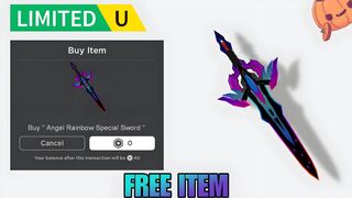 FREE ITEM - MIỄN PHÍ Angel Rainbow Special Trong Anime Energy Clash Simulator | ROBLOX