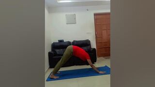 Shoulder strengthening yoga????#viral #yogawithsuma #fitness #weightloss