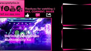 Hyderabad Shahar Ka Main Street Celebrity - Kayden Sharma - MTV Hustle 3.0 - Lyrical Video