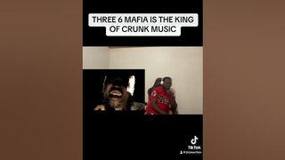THREE 6 MAFIA IS THE KING OF CRUNK MUSIC #celebrity #hiphopartist #shortvideo