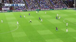 Crystal Palace vs Tottenham Hotspur - Simulation Video Games PES 2021